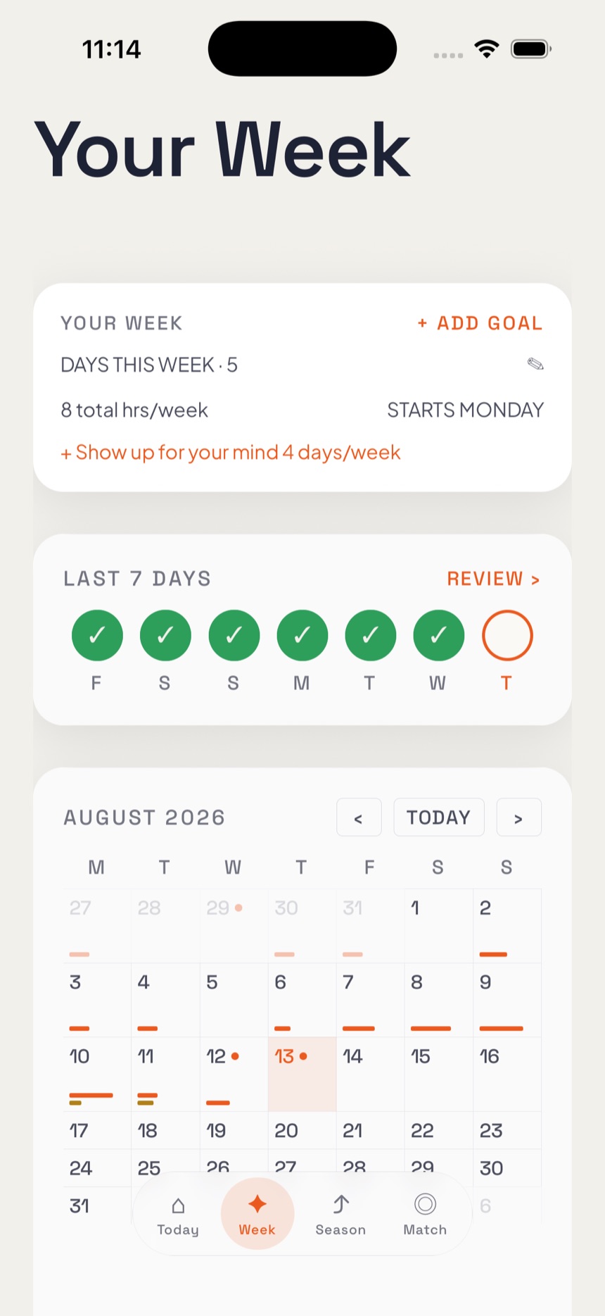 The weekly review: this week beside last week, the change named