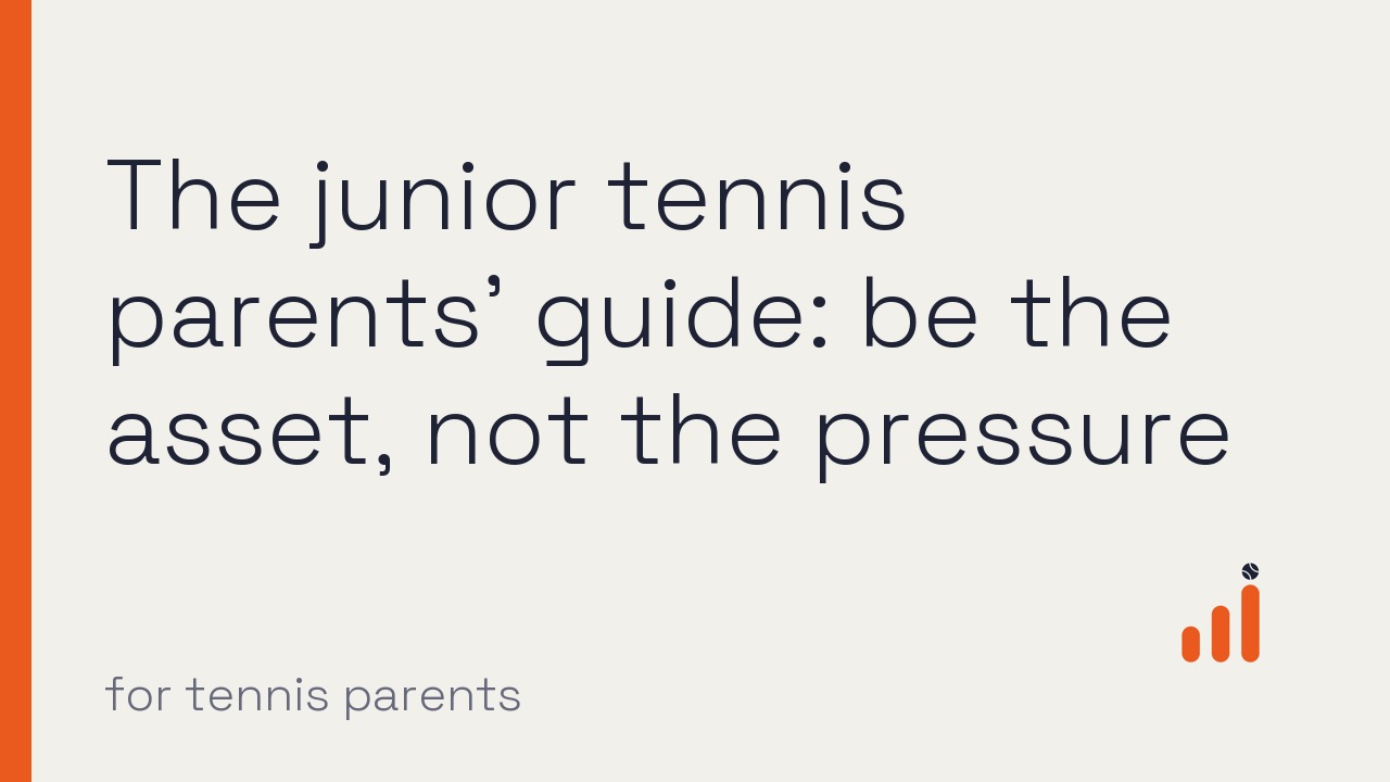 Watch: Junior tennis parent guide: the car ride home